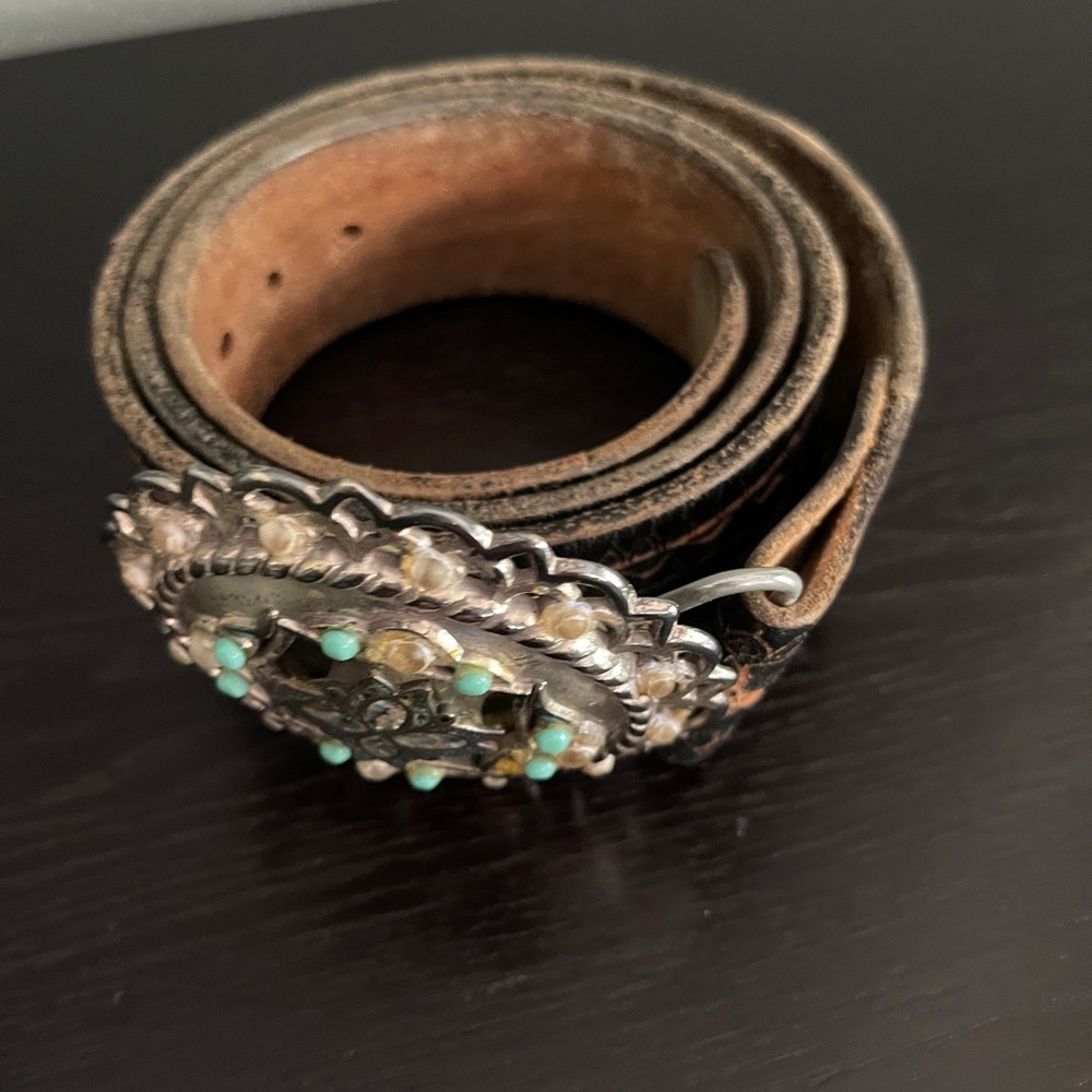 Beth Frank Belt Embroidery